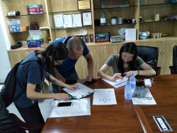 東莞市石排鎮先行開展全國第二次污染源普查入戶工作