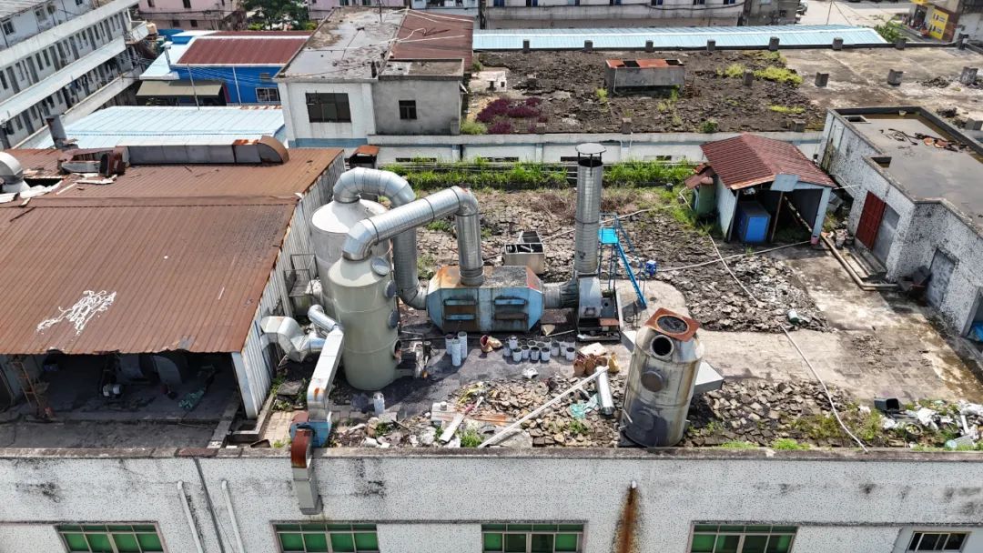 廢氣處理懲罰設備現場